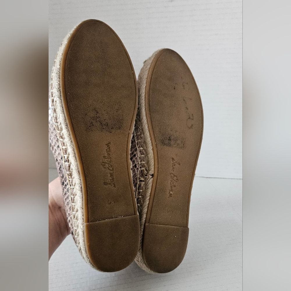Sam Edelman snake skin pattern espadrilles size 6.5‎ - Picture 4 of 8